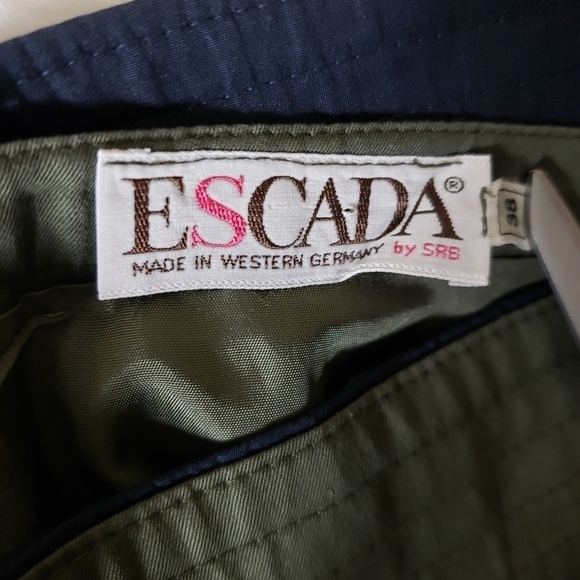 Escada Wrap A Round Belt Pencil Skirt-Size 10/38 - Picture 11 of 11